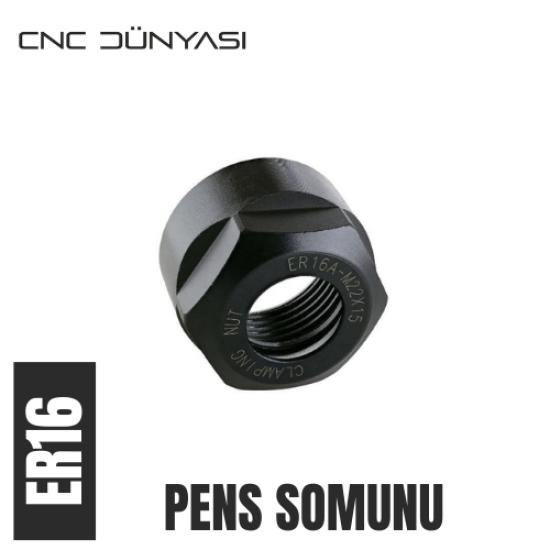 ER16 Pens Somunu